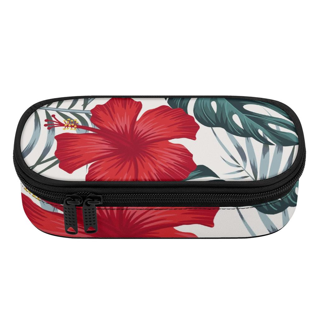 Pen Case Easy Open Zipper Spacious Storage 300D Polyester with Large Main Pocket Mesh Layer and Organized Pen Holders for Students