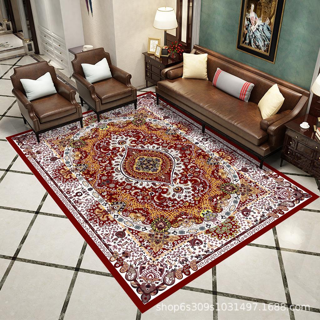 Persian Carpet Living Room Bedroom Nordic Style Home Sofa Coffee Table Floor Mat Bedside Mat