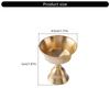 Brass Ghee Lamp Holder Tealight Candlestick Vintage Decors Gold Candelabra Candle Holder Cup Buddhist Butter Lamp Stand