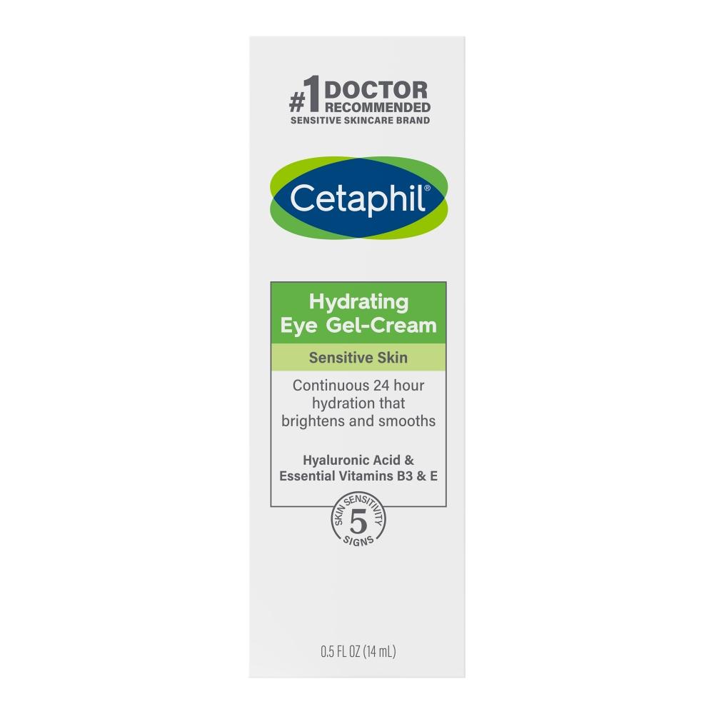 Cetaphil Hydrating Eye Gel Cream With Hyaluronic Acid 0.5 Oz