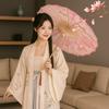 Bamboo Ancient Dance Umbrella Handmade Hanfu Umbrella Oil Paper Umbrella  Photograph Prop