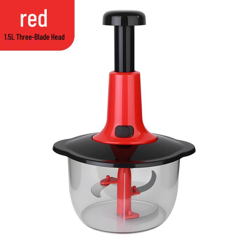 Large Capacity Manual Food Processor & Multifunctional Vegetable Cutter