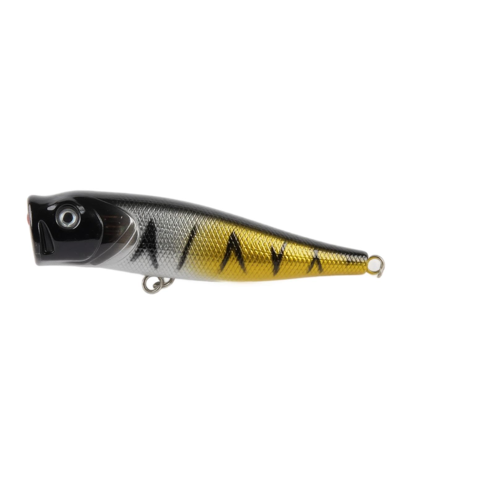 

9 5cm 14g Surface Fishing Lure Hard Plastic Topwater Popper Bait for Freshwater Saltwater Fishing one size