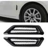 Car Fender Auto Flow Vent Fender Intake Grille Air Net Door Hood Side Sticker for Most Car Models Sedans, SUVs, and Trucks