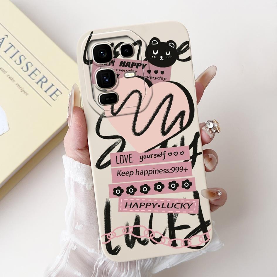 For Infinix Note 50 Pro+ Plus Case X6856 Cover Fashion Painted Couple Phone Cases For Infinix Note 50 Pro 4G X6855 Note50 Fundas