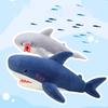Red Dudu Lips Giant Tooth Shark Plush Toy Cute Children Holiday Gift Doll Pillow