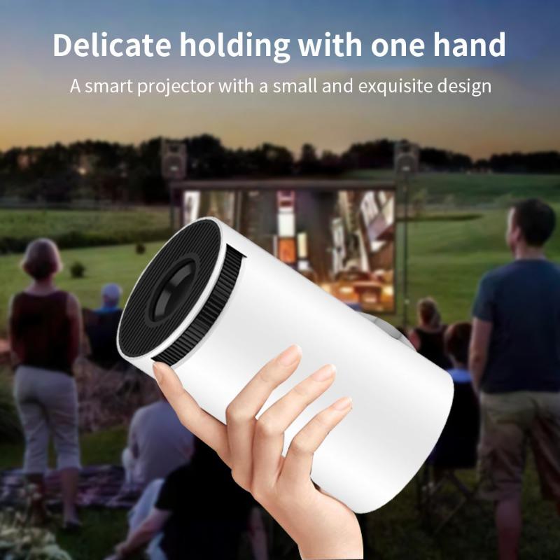2025 New Hy300 Portable Ultra High Definition Intelligent Projector Android System 5G Home Projector