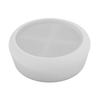 Round Candle Jar Silicone Mold Cement Flower Pots Molds DIY Concrete Storage Bowl Handmade Resin Candle Tray Mould Decor