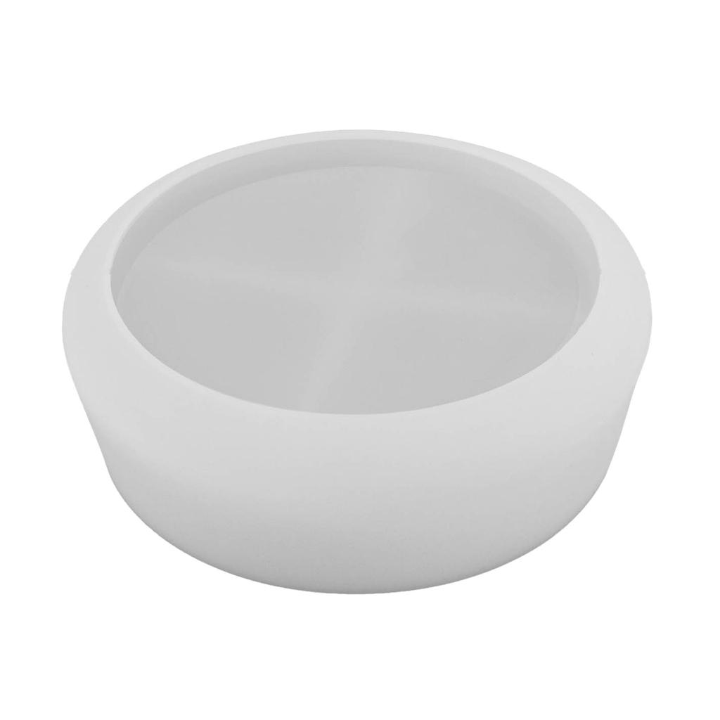 Round Candle Jar Silicone Mold Cement Flower Pots Molds DIY Concrete Storage Bowl Handmade Resin Candle Tray Mould Decor