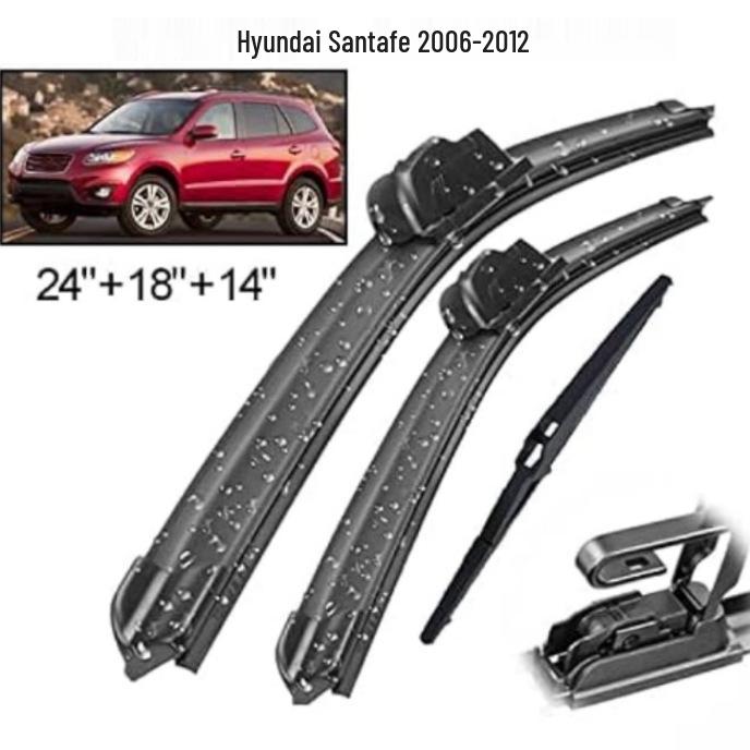 Hyundai Santa Fe CM 2007-2012 Přední a zadní stěrače