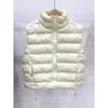 stand-up collar sleeveless ribs cotton clothes vest stacked with thermal cotton coat