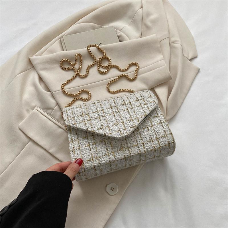 Fashionable Pu Leather Crossbody Bag Fall 2023 Trendy Shoulder Bag With Chain