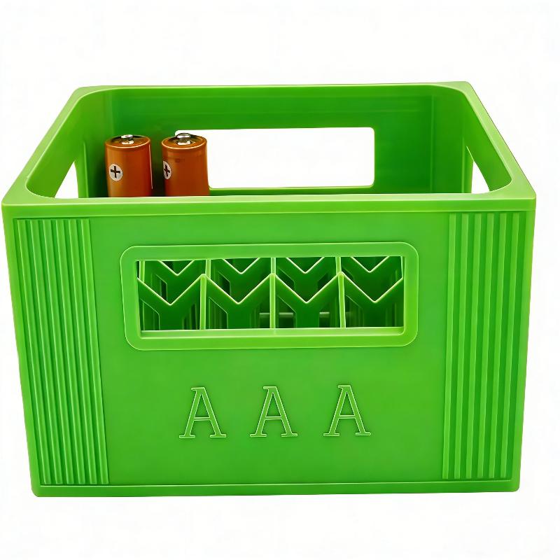 1Pcs Large Capacity 30/20 Compartments Durable Plastic Organizer 3D Printed Aaa/Aa Battery Storage Box For Home Decoration