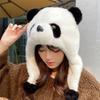 Winter Cute Cartoon Raccoon Plush Hat Female Cycling Thickened Ear Protection Hat Warm Lei Feng Hat North Cold Skiing