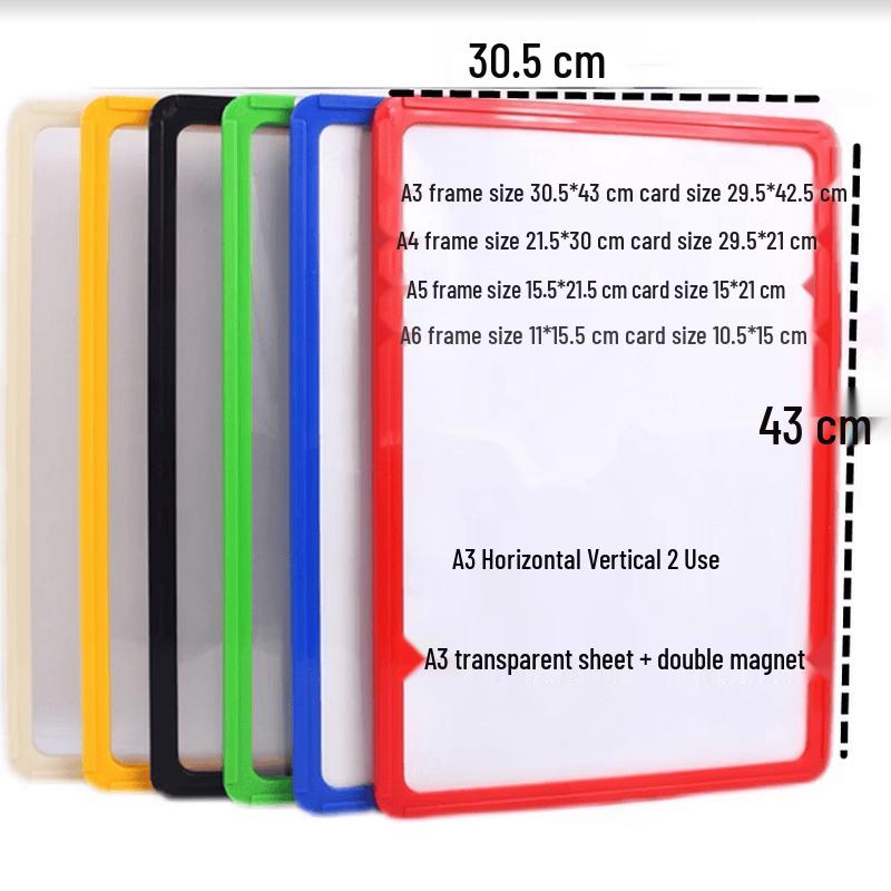 Chahua Magnetic Shelf Label Holder