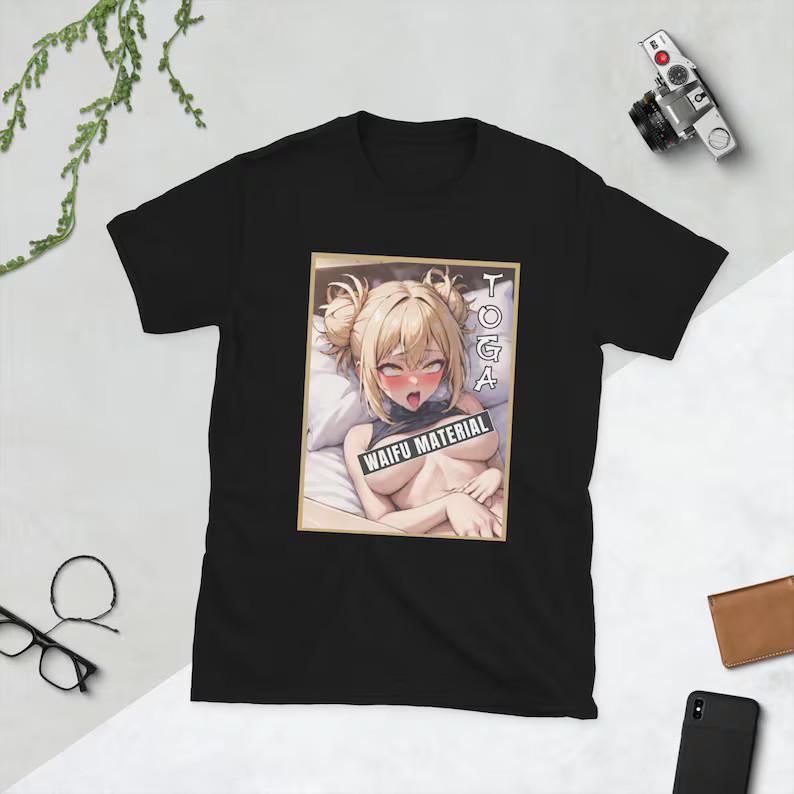 Unisex Toga My Hero Academia Otaku  Waifu Anime T-Shirt, Manga Shirt Unisex T-Shirt XL