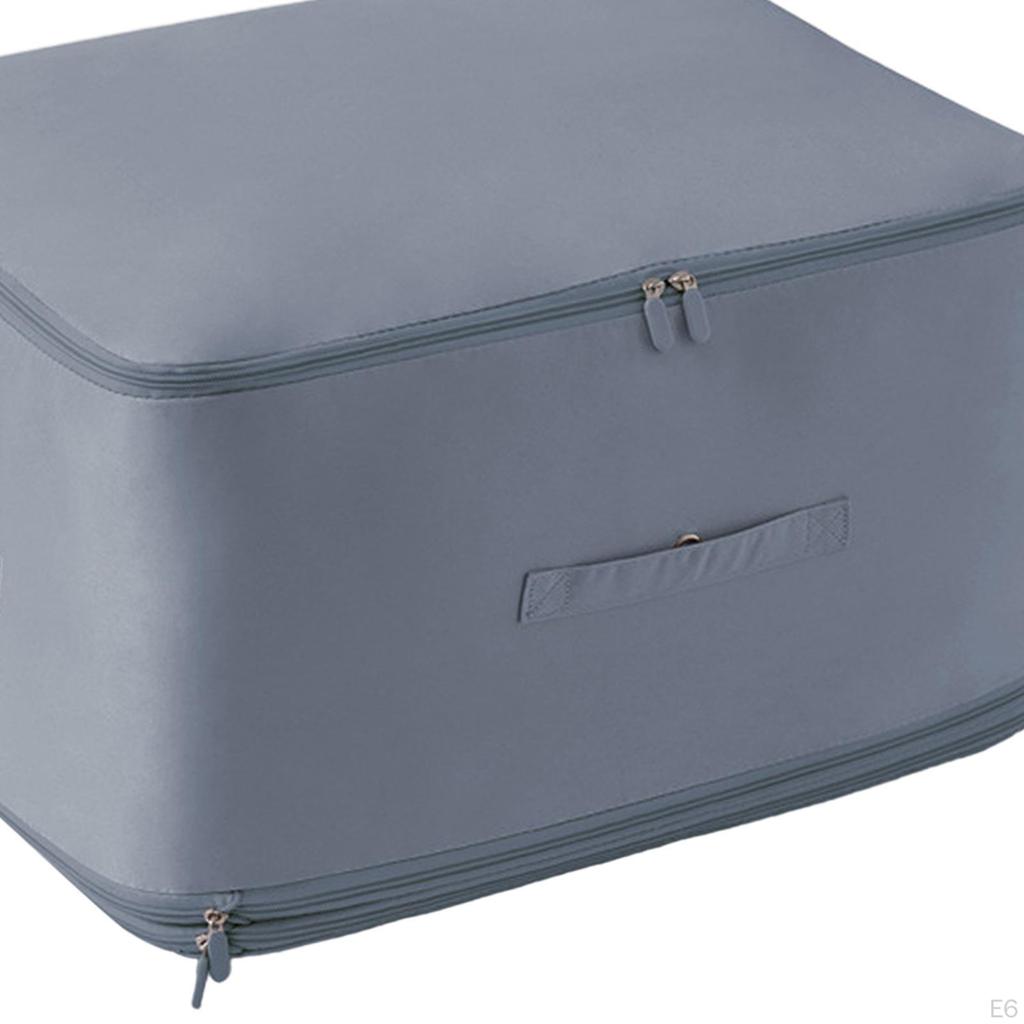 Self Compression Organizer Bag Quilt Storage Multifunctional Clothing Tote