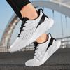 Frühling und Sommer große Größe neue kleine weiße Schuhe lässige Sportschuhe Herren Trend vielseitig Mesh atmungsaktiv Laufschuhe Herrenschuhe