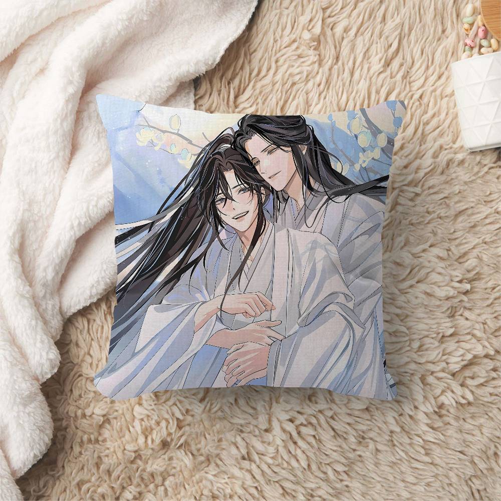 Anime Mo Dao Zu Shi Cushion Cover Inches Farmhouse Decor Home Throw Pillow Covers For Couch Decorations