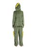 dorawithme Crocodile Kigurumi Pajamas for Animal Cosplay Unisex Adults, Loungewear, Costume, Halloween, Christmas, (Size L)