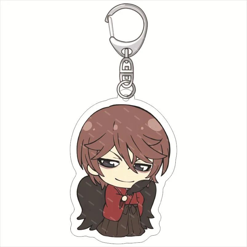 Cartoon Anime Kamisama Love Keychain Acrylic Figure Keyring Pendant Cosplay Jewelry Gift 2024