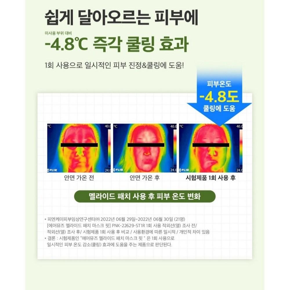 Golf Patch Airmuse Mask Fit UV Protection Cooling Soothing Moisturizing Multi-Patch [8 Pieces In 2 Boxes]