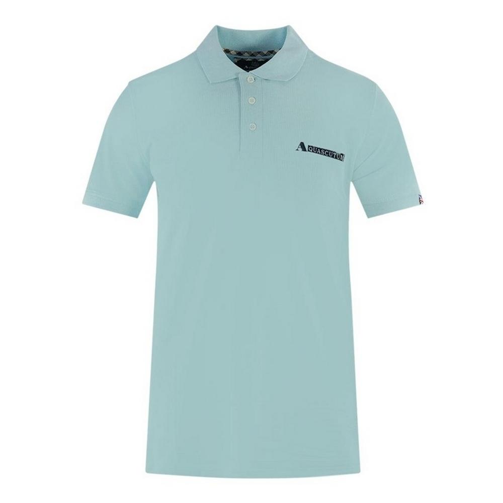 Aquascutum Men's Boxed Logo Polo Shirt