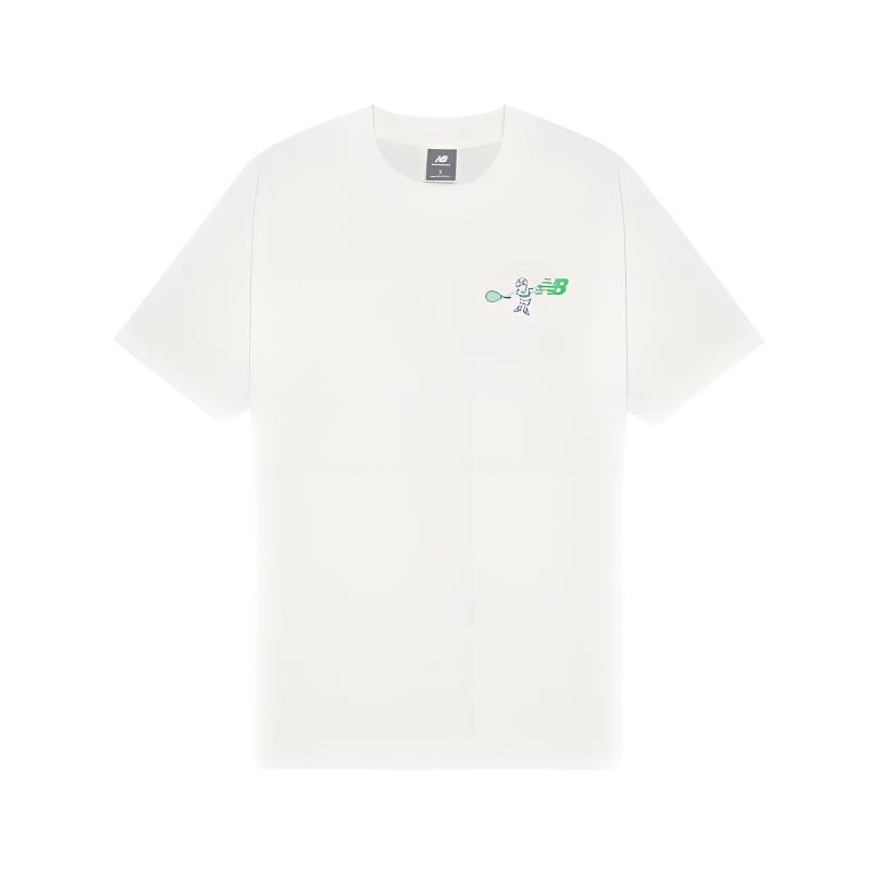 New Balance T Shirt Men s White MT51903-SST S 165