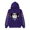 Anime Naruto Itachi Uchiha Hoodie Double Sleeve Akatsuki Cloud & Symbol Print Sharingan Character Front Print Pullover Sweatshirt Men Women Streetwear