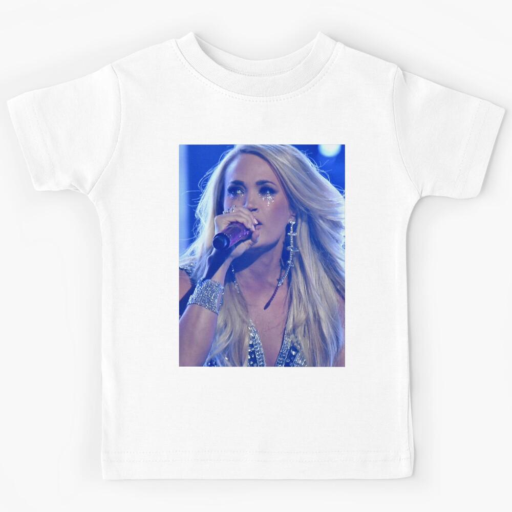 Carrie Underwood Cry Pretty Lyrics Poster Art Kids T-Shirt 150