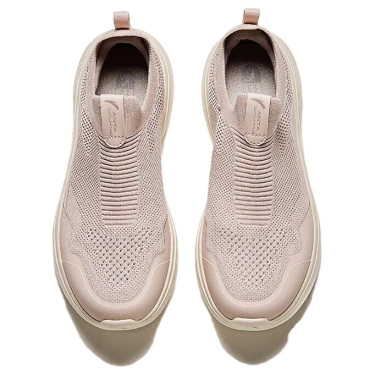 Anta Training Series Shock Absorbing Wear Resistant Breathable Lightweight Low Top Training Shoes Women sneaker Lotus-Pink 122427701-2