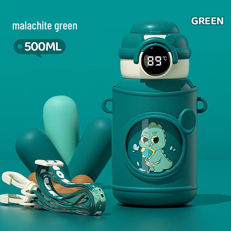 Xiaoyueya Smart Kids Insulated Bottle - 316 SS, Dual-Lid
