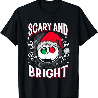 Disney The Nightmare Before Christmas Scary & Bright T-Shirt