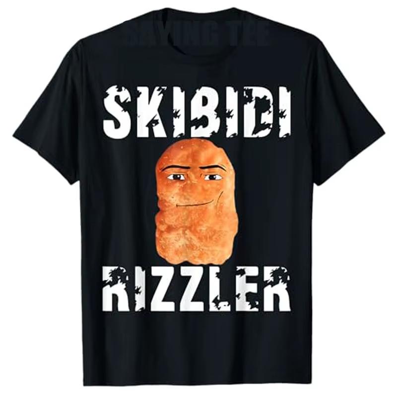 2026 Skibidi Toilet Rizzler Meme Tshirt Funny Novelty Graphic