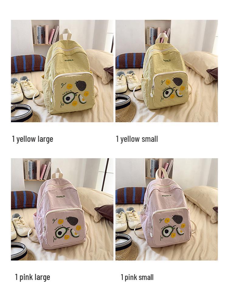 Ins High-Value Japanese Backpack for Girls: Large Capacity, Lightweight, Versatile Travel & School Bag