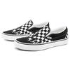 Vans Classic Slip-On Paint Drip Checkerboard Unisex Sneakers Black True-White VN0A5AO86UP