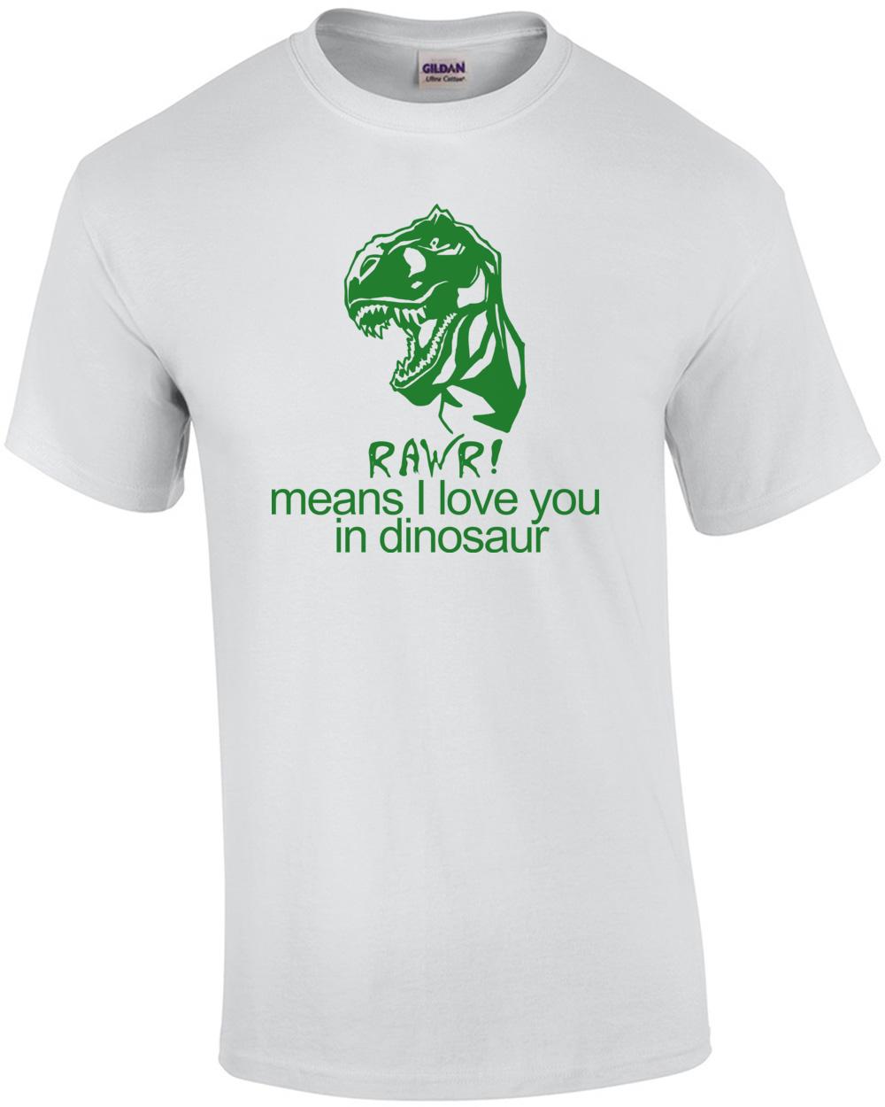 Rawr Funny Shirt Unisex T-Shirt M