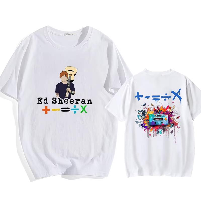 Ed Sheeran Tour 2025 T-Shirts Women's Men's Fashion Harajuku Musc Fan T-Shirt Tops Women T Shirt Pro Choice T Shirt Women