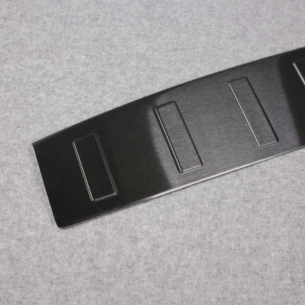 RUIQ Stainless Steel Rear Bumper Step Garnish Guard for Designed Exclusively for the New Mitsubishi Delica Standard Grade Anti-Scratch Protection, D5