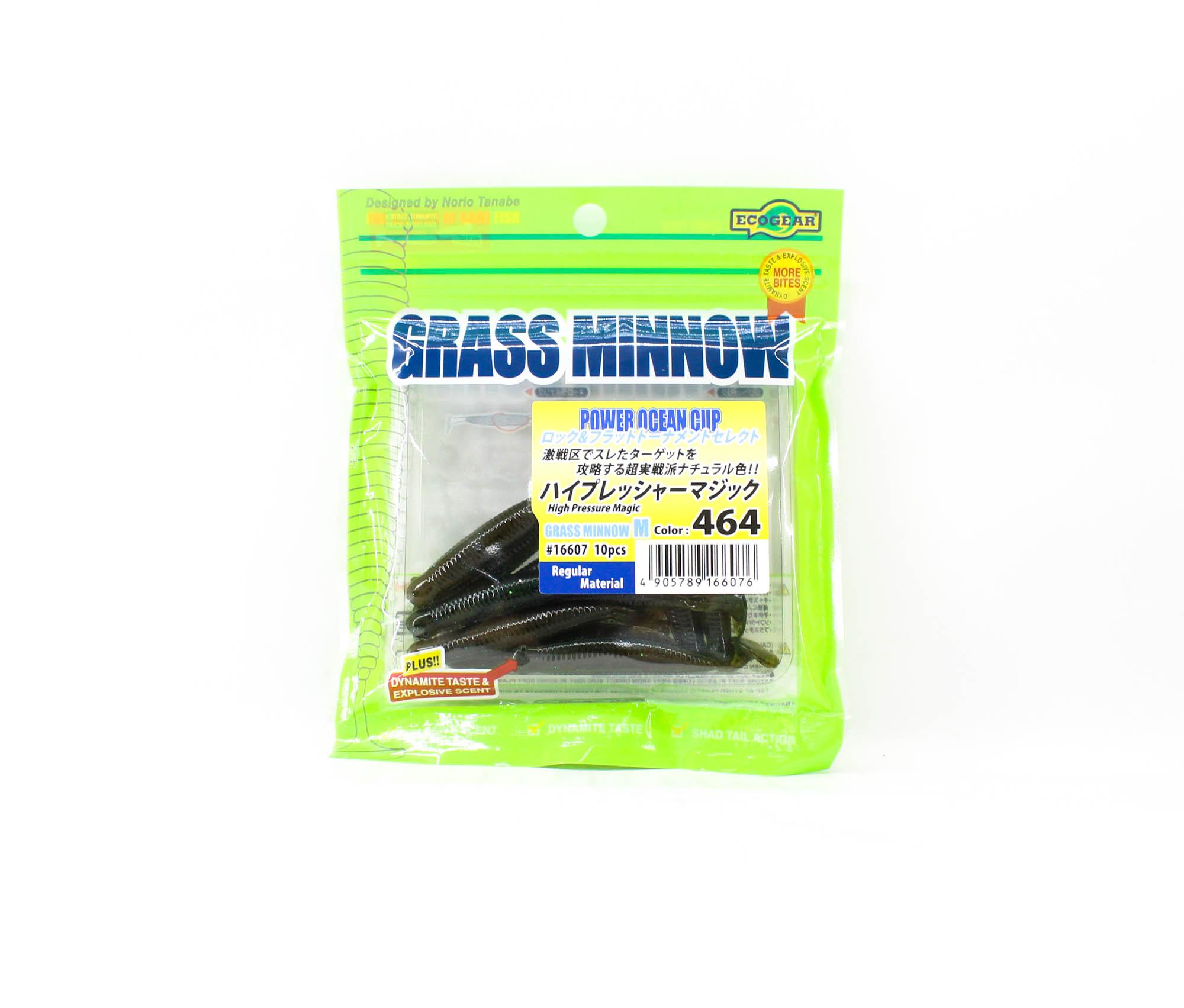 

Ecogear Soft Lure Grass Minnow M 2-1/2 Inch 10 piece per pack 464 (6076)
