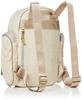MORN CREATIONS Barn Owl Flannel White Women's Backpack,