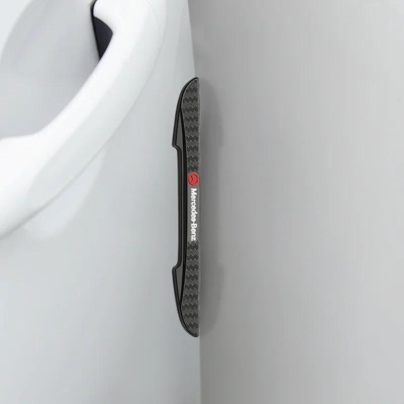 GLC GLB 4 Pièces Style de Voiture Protection de Bord de Porte Latérale Autocollant Anti-collision Pour Mercedes Benz AMG W177 W176 X166 X167 C257 C218 X