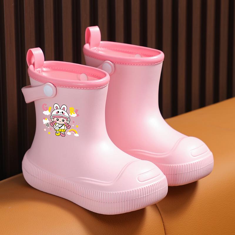 Non-slip Waterproof Rain Boots for Kids - Cute and Durable for Toddlers, Babies, and Children