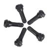 4 Pcs TR412 Chrome Alloy Tubeless Rubber Wheel Tyre Valve For Cars Motorcycle