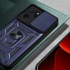Armored case for Xiaomi 13T / 13T Pro, CamShield Slide, navy blue