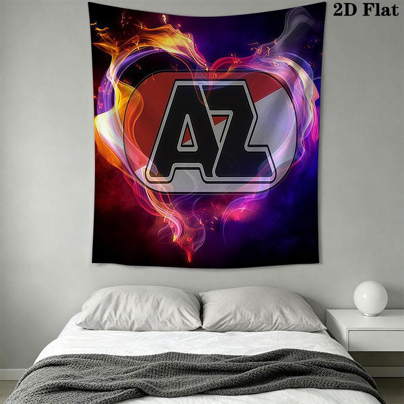 AZ Alkmaar club Wall Hanging Printed Fabric Blanket Decorative Tapestries for Bedroom Living Room Home Decor