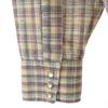 Lee 80s Made in USA Vintage check Long sleeve Western shirt Beige Men's Used