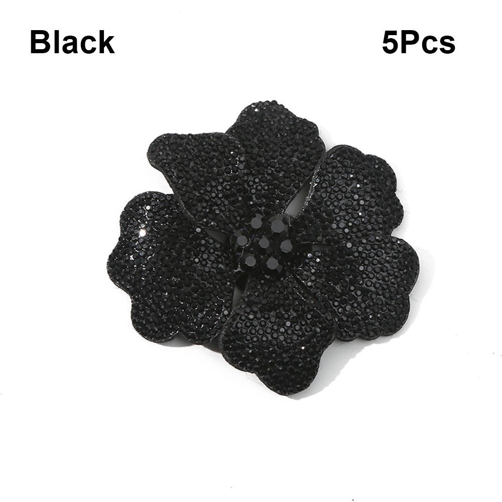 5PCS Embellishment DIY Dress Decoration DIY Craft Jewelry Accessories  Shoe Decoration чёрный