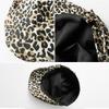 Leopard Print, Hat, Women, Autumn and Winter, Personalized Beret, Retro Ducktongue Hat, Women, Traveling, Fashionable Design
