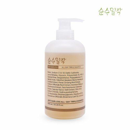 sunsumilchag hair loss relief all-day triple shampoo 600ml_688490